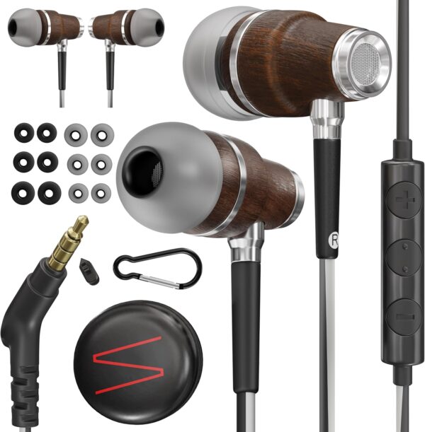 Symphonized Wired Earbuds with Microphone